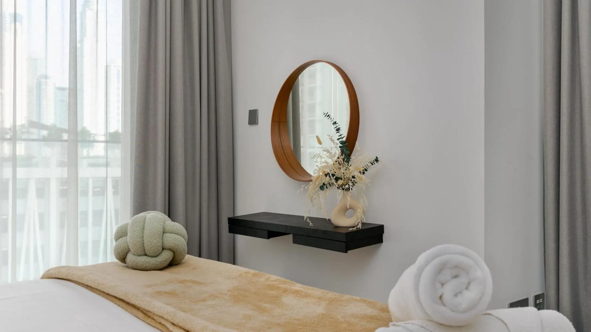 Apartment White Sage Sun And Sand 1Br At Beach Isle Emaar Beachfront Dubai