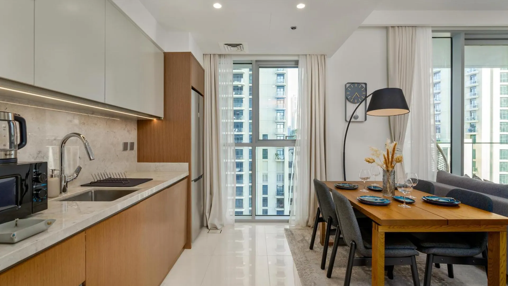 Apartment White Sage Sun And Sand 1Br At Beach Isle Emaar Beachfront Dubai